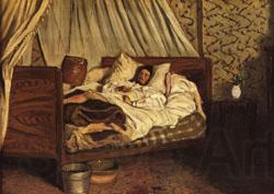 Frederic Bazille The Improvised Field-Hospital Spain oil painting art
